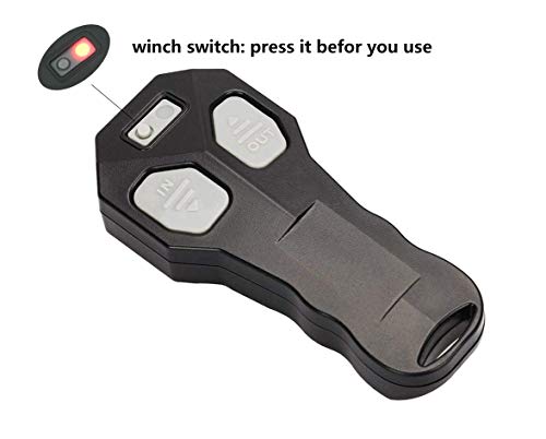LIEBMAYA Cabrestante Control Remoto Inalámbrico para ATV marca nuevo controlador inalámbrico de coche 12 V-24 V Kit