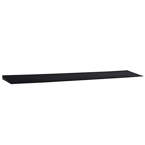 LIEKUMM Rampa de goma para sillas de ruedas, 1,5 cm, antideslizante, rampa para umbrales, aberturas y cuarto de baño