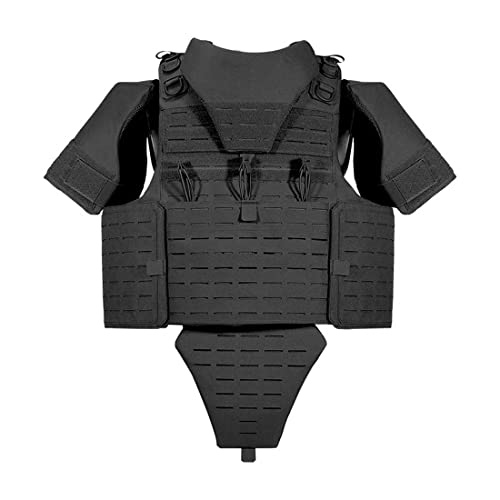 Likecom Chaleco táctico Yakeda, protección completa, multifunción, chaleco táctico suave, táctico, airsoft, militar, SWAT, policía, exterior, actividades CS