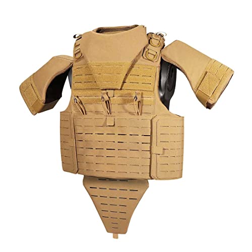 Likecom Chaleco táctico Yakeda, protección completa, multifunción, chaleco táctico suave, táctico, airsoft, militar, SWAT, policía, exterior, actividades CS