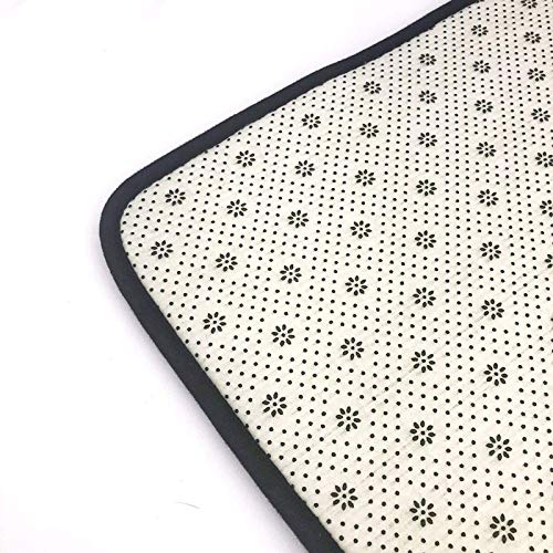 LINGF Yellow Leopard Pattern Area Rugs 60x39 Inch,Floor Mat with Non-Slip Rubber Backing,Soft and Comfortable Living Room,Bedroom,Game Room Carpet