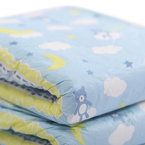 LittleForBig impresa adulto calzoncillos pañales adulto bebé amante del pañal ABDL 2 piezas-pequeños soñadores L