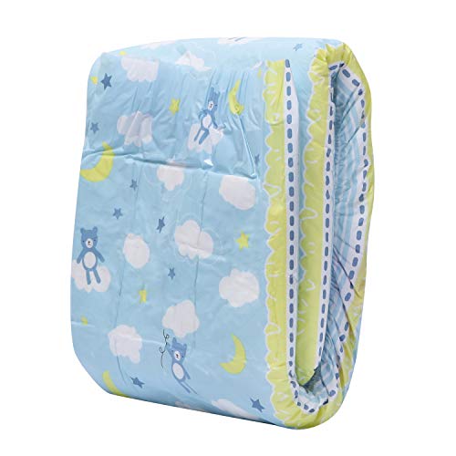 LittleForBig impresa adulto calzoncillos pañales adulto bebé amante del pañal ABDL 2 piezas-pequeños soñadores L