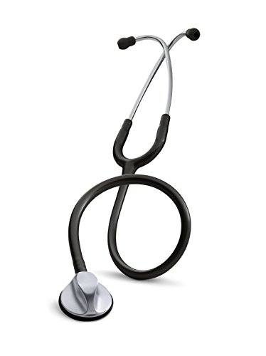 Littmann Master Classic II + Grabado Gratuito + Linterna Pupilar de Regalo (Varios colores) (Negro)
