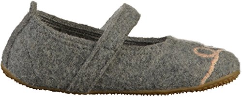 Living Kitzbühel Ballerina Appl. Katze, Zapatillas de Estar por casa, Gris 610, 26 EU