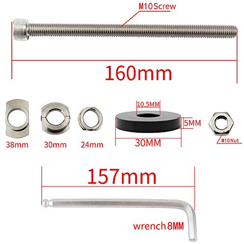 Lixada Kit de Herramientas de Extracción y Instalación para Soporte Inferior de Bicicleta Removedor de Pedalier de Bicicleta para BB86/BB30/BB91/BB92/PF30