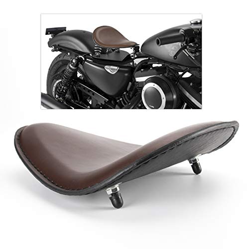 LKV 12.2 "motocicleta Drive solo asiento con asiento base placa montaje kit reemplazo para Harley 883 1200