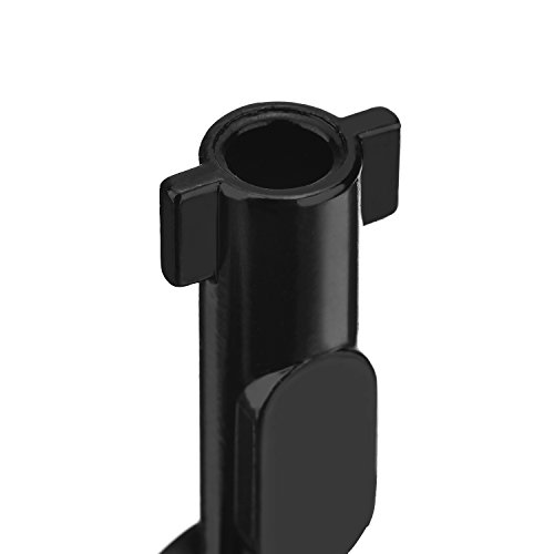 Llave de Utilidad Multifuncional 4-Puntas para Abrir Eléctrico Medidor de Gas y Agua Alacena Gabinete (Negro)