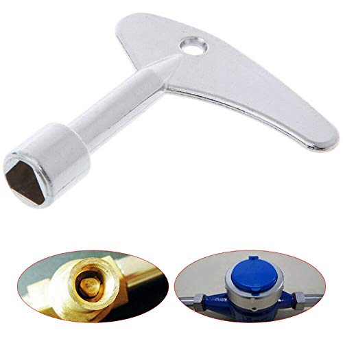 Llave triangular de 8 mm para ascensor eléctrico de emergencia con llave para triángulo interior