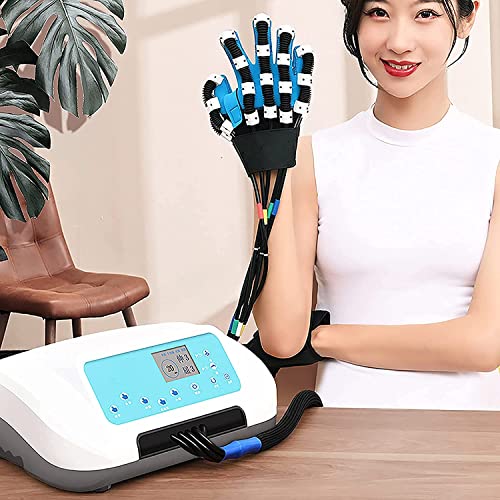 LLLZM Guantes de Rehabilitacin Ortesis de DedosEquipo De Rehabilitacin De Manos para Hospitales, Minimiza La Espasticidad,Previene La Rigidez por Accidente Cerebrovascular