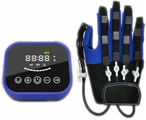 LLLZM Robot de Rehabilitacin Ortesis de DedosOrtesis de mueca de Dedo Ajustable, Minimiza La Espasticidad, Estiramiento Y Agarre Funcional, Previene La Rigidez por