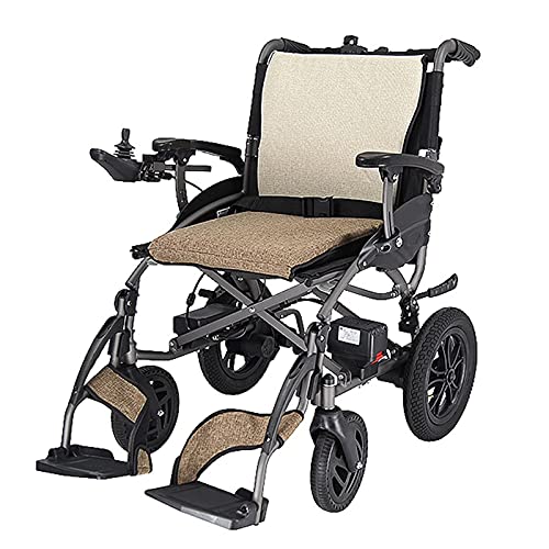 LLSS Scooter eléctrico para Adultos con Silla de Ruedas para discapacitados, Motor de Alta Potencia de 500 W Que Puede equiparse con baterías de Litio duales