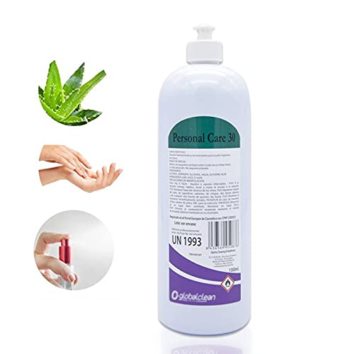 Loción Hidroalcohol Higienizante Manos 1 Litro 70% Alcohol Uso Cutaneo Ideal Pulverizadores