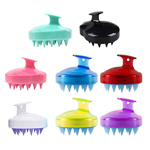 Logicstring Champú Cepillo Suave Silicona Cuidado del Cuero cabelludo Cepillo Cabello Cuero cabelludo Masajeador