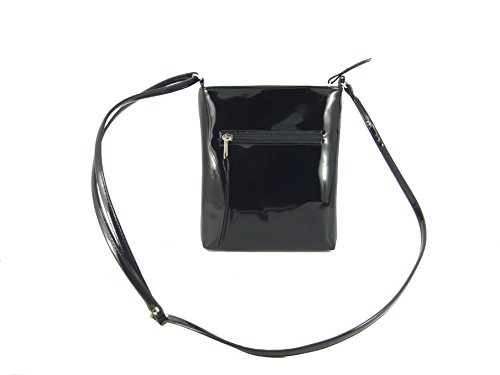 LONI Darling Bolso bandolera para mujer | Correa de hombro ajustable | Ligero, color Negro, talla Small