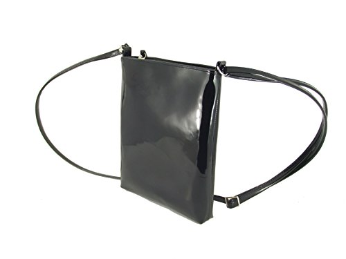 LONI Darling Bolso bandolera para mujer | Correa de hombro ajustable | Ligero, color Negro, talla Small