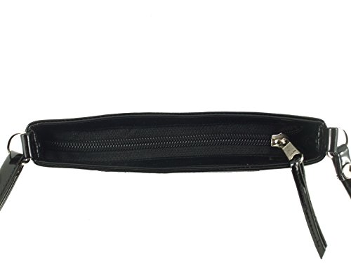 LONI Darling Bolso bandolera para mujer | Correa de hombro ajustable | Ligero, color Negro, talla Small