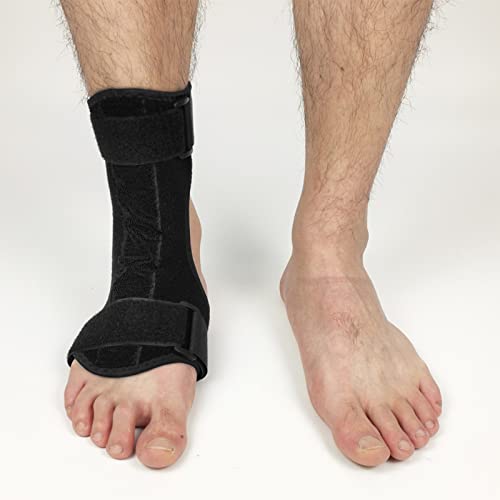 LOTBH Ortesis De Pie Ajustable para Pie con Caída Soporte para Pie Derecho/Izquierdo Soporte De Pie con Caída para Tobillo para Mejorar La Marcha Al Caminar, Aliviar El Dolor Y Aliviar La Presión