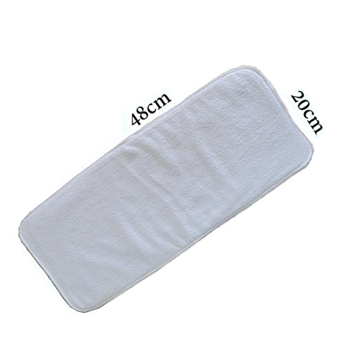 LukLoy - Pañales de tela para adolescentes/adultos con 2 insertos para el cuidado de la incontinencia -Bolsillo de doble apertura lavable ajustable reutilizable sin fugas (azul oscuro)