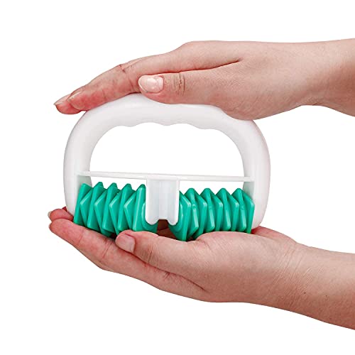Lunata Rodillo de Masaje anticelulítico, Cepillo de Masaje contra la Piel de Naranja, dispositivo de masaje contra la Celulitis, Verde