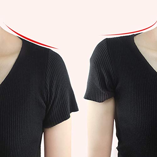 LUOEM Hombreras de Silicona Almohadillas de Flexión de Hombros Reforzador Adhesivo de Hombros 2 Pares