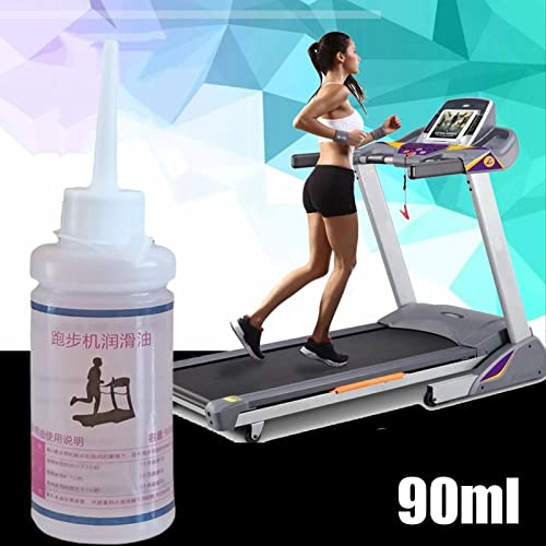 Luoji Lubricante para Cinta de Correr, Aceite lubricante para Cinta de Cinta con Tubos aplicadores de Remolque para Elegir, fácil de apretar para Todo Tipo de Cintas de Correr de 3 oz