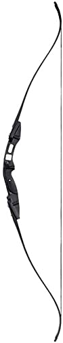 LXNQG Kit de Arco recurvado de Tiro al Aire Libre, Largo y Flecha Desmontable con asa de Arco de Aluminio para Mujeres y Hombres de la Mano Derecha Universal