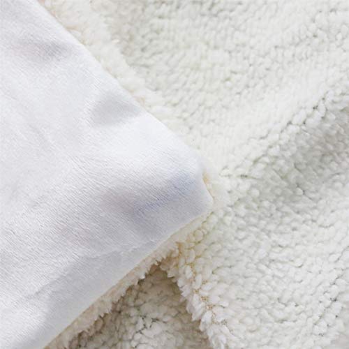 LYDXD Doce Constelaciones Sherpa Throw Blanket Galaxy Stars Colcha Scorpius Leo Blue Felpa Sofá Manta 100x150cm