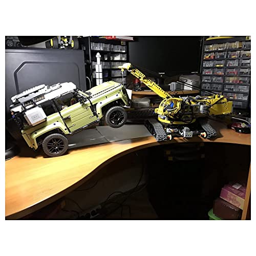 LYMHGHJ Technics Grúa sobre orugas RC para Liebherr LR 11000, MOC-39663 de OleJka, grúa Todoterreno con 10 Motores, 9 Cilindros y 1 Bomba, grúa Exclusiva 3846 Piezas, Compatible con Lego Technic