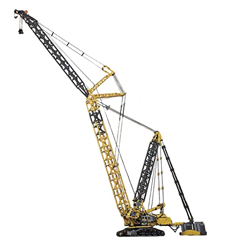 LYMHGHJ Technics Grúa sobre orugas RC para Liebherr LR 11000, MOC-39663 de OleJka, grúa Todoterreno con 10 Motores, 9 Cilindros y 1 Bomba, grúa Exclusiva 3846 Piezas, Compatible con Lego Technic