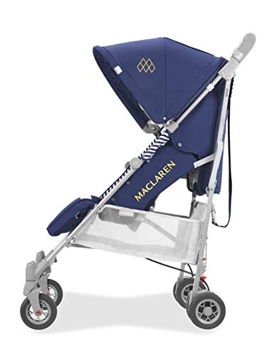 Maclaren Quest Arc silla de paseo tipo paraguas compacto y ligero, Para niños de recién nacidos hasta 25 kg, capota extensible con factor UPF 50+, asiento reclinable, Incluye protector para la lluvia
