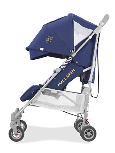 Maclaren Quest Arc silla de paseo tipo paraguas compacto y ligero, Para niños de recién nacidos hasta 25 kg, capota extensible con factor UPF 50+, asiento reclinable, Incluye protector para la lluvia
