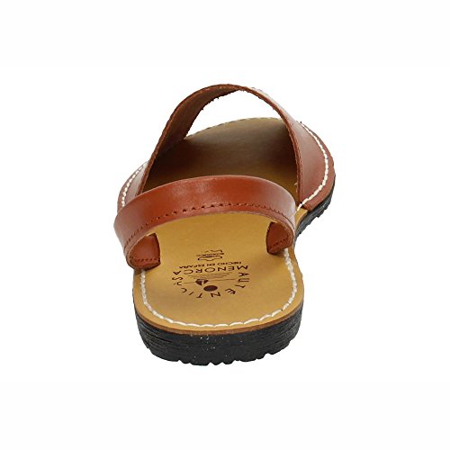 MADE IN SPAIN 969 Menorquinas DE Piel Mujer Sandalias Cuero 39