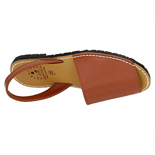 MADE IN SPAIN 969 Menorquinas DE Piel Mujer Sandalias Cuero 39