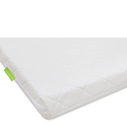 Madre Nurture Deluxe – Colchón para cuna de viaje, 95 x 65 cm