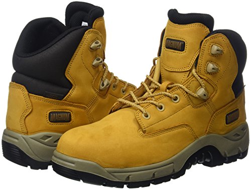 Magnum - Precision Sitemaster Composite Toe, Zapatos de Seguridad Unisex adulto, Beige (Honey), 46 EU