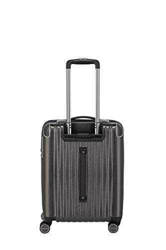 Maleta equipaje de mano TITAN de 4 ruedas con candado TSA + pliegue de expansión, serie de maletas BARBARA GLINT: maleta de ruedas de cubierta dura exclusiva de diseño moderno, 55 cm, 39 litros (ext.)