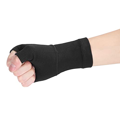 Manga de apoyo para el pulgar de la muñeca, manga de compresión para el túnel del carpelo, dolor de muñeca, artritis, alivio del dolor de tendinitis, guantes de compresión para artritis(S)