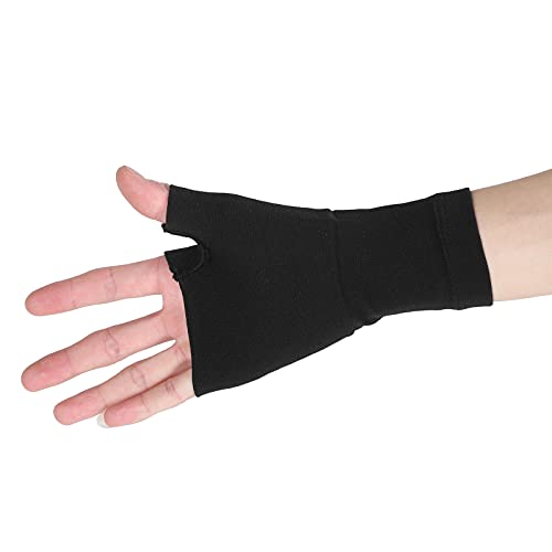 Manga de apoyo para el pulgar de la muñeca, manga de compresión para el túnel del carpelo, dolor de muñeca, artritis, alivio del dolor de tendinitis, guantes de compresión para artritis(S)