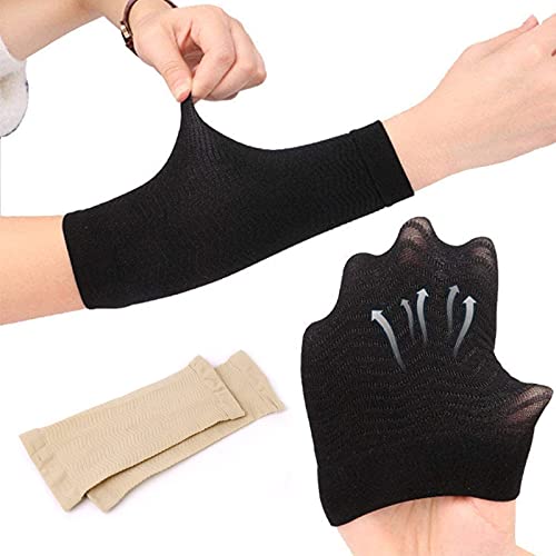 Manga del Brazo Coderas Deportivas Grandes para Codera Codo Tenista Codo de Golfista Adelgazar con un Solo Brazo Elástico Transpirable Antideslizante Unisex Alivio Dolor Articulación(4 Pares)