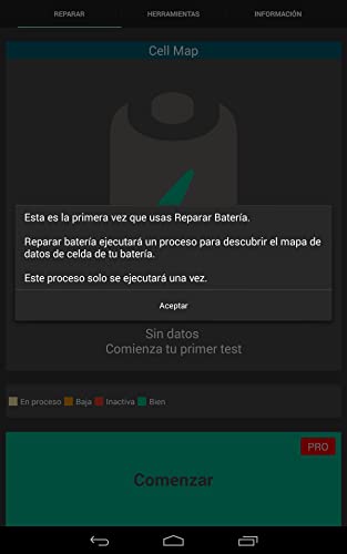Mantenimiento de batería