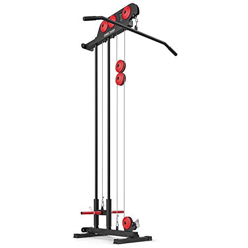 Marbo Sport lat pulldown para Montaje en Pared Torre de Cables Multi-Gimnasio MS-W103 Made in EU