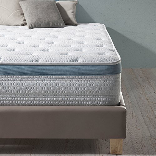 marckonfort Colchón Visco-Gel Feran Ice 150x190 cm, 22 cm Altura con 1 cm de Visco-Gel de 65 kg/m3 + Independencia de lechos + Firmeza: Media + Extremadamente Durable