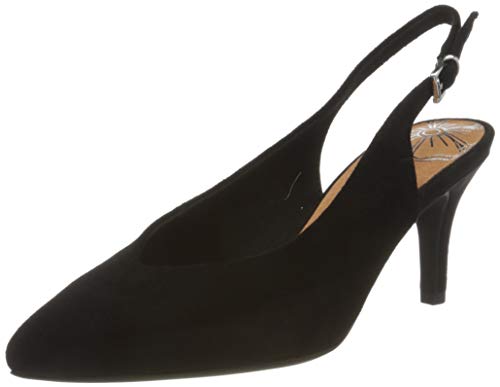 MARCO TOZZI 2-2-29606-24, Sandalias con Correa de Tobillo Mujer, Negro Black 001, 38 EU