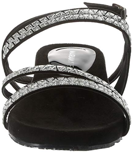 Mariamare 67778 Sandalias con Punta Abierta, Mujer, Negro (Afelpado Negro C3931), 36 EU (3 UK)