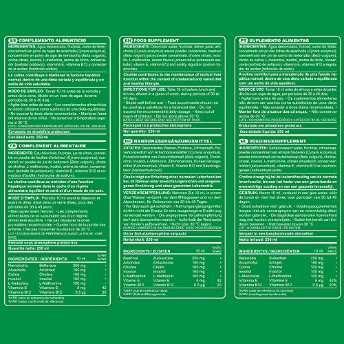MARNYS Hepalive Détox Extracto Alcachofa, Remolacha, Vitaminas 250ml