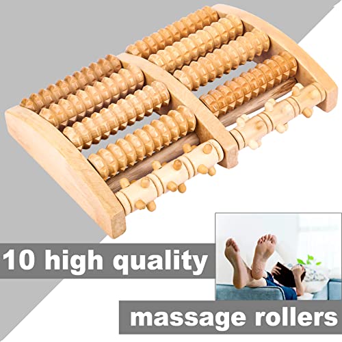 Masajeador de pies rodillo de masaje masajeador de pies shiatsu masajeador de los pies para reflexología del pie,Fascitis Plantar,alivia el dolor, relaja y reduce el estrés