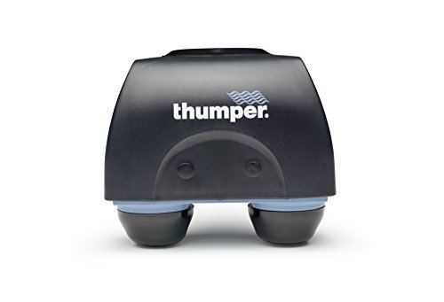 Masajeador Muscular para Masaje de Percusión Thumper Mini Pro – Masaje de Tejido Profundo Músculos, Espalda, Hombros, Piernas, Brazos. Pistola de Masaje Muscular Eléctrica Mango Largo y 3 Velocidades