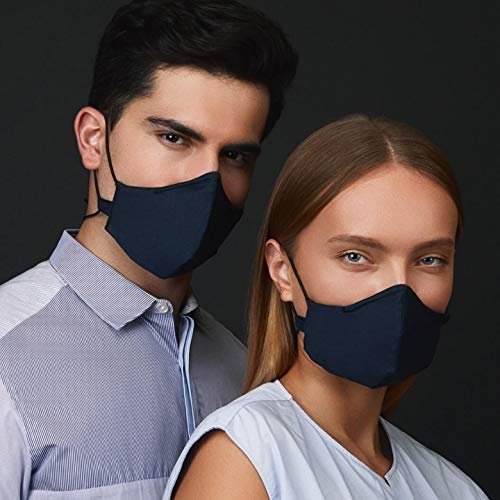 Maskk Mascarilla Reutilizable Navy 3 pack - Small