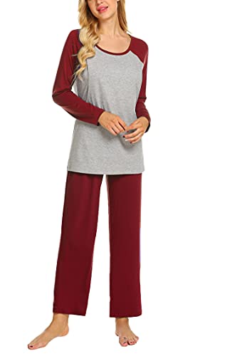 MAXMODA Ropa Premamá Lactancia Pijama Conjunto Maternidad Invierno Pijama Premamá Embarazo